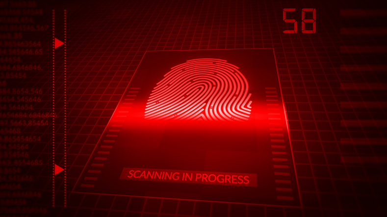 Fingerprint scan