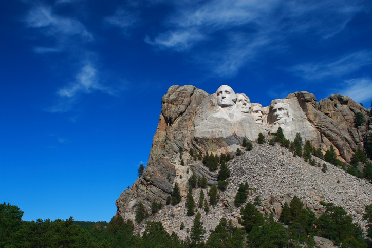 Mount Rushmore in South Dakota